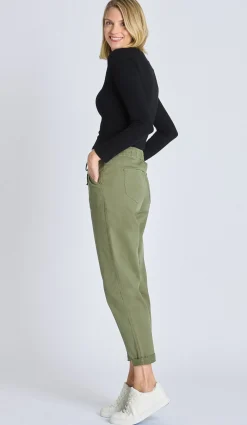 Westport Olive Weekender Twill Jogger