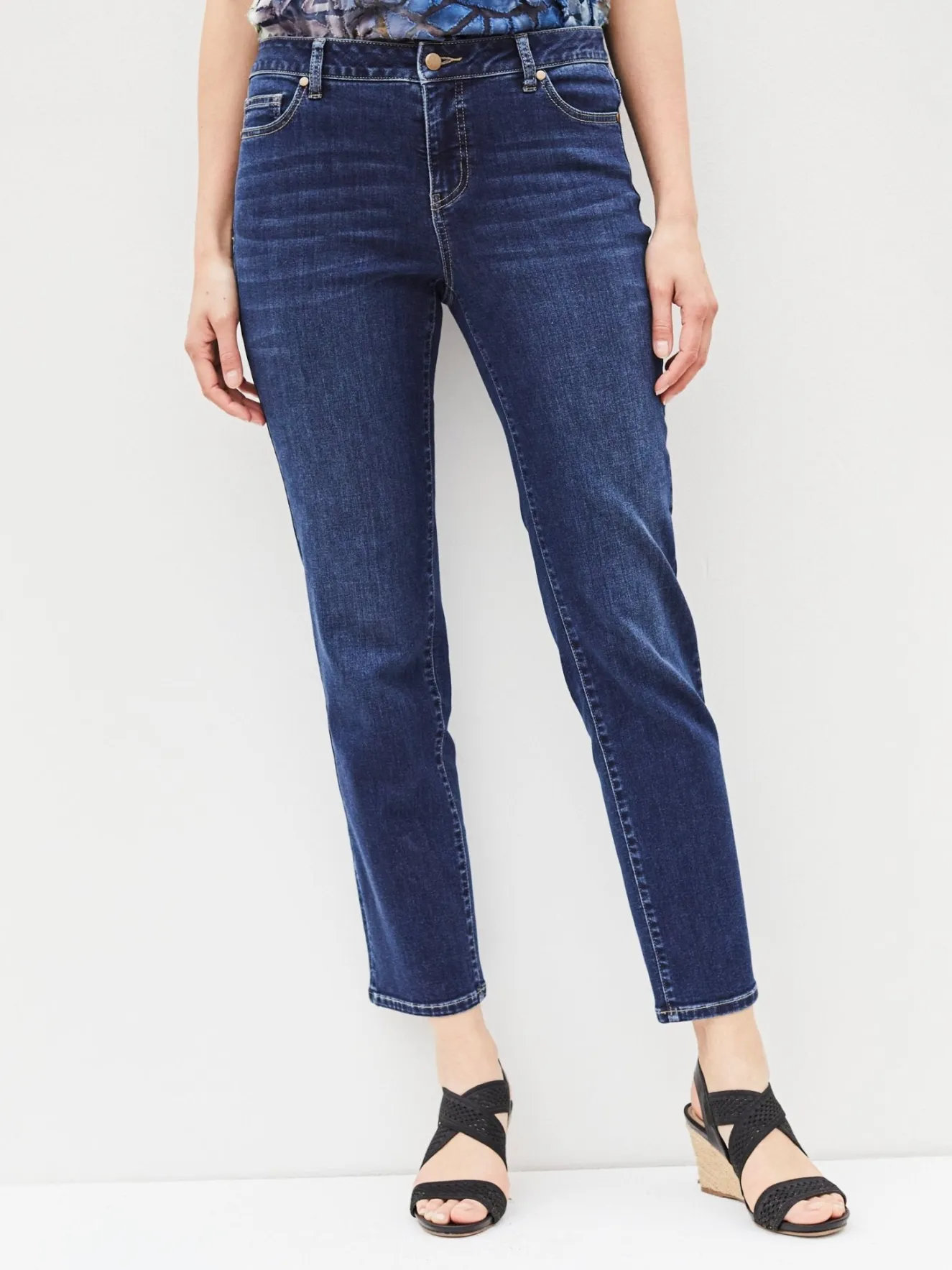 Westport Signature Straight Leg Denim Jeans