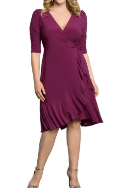 Whimsy Wrap Dress - Plus