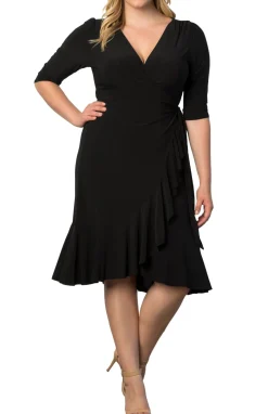 Whimsy Wrap Dress - Plus