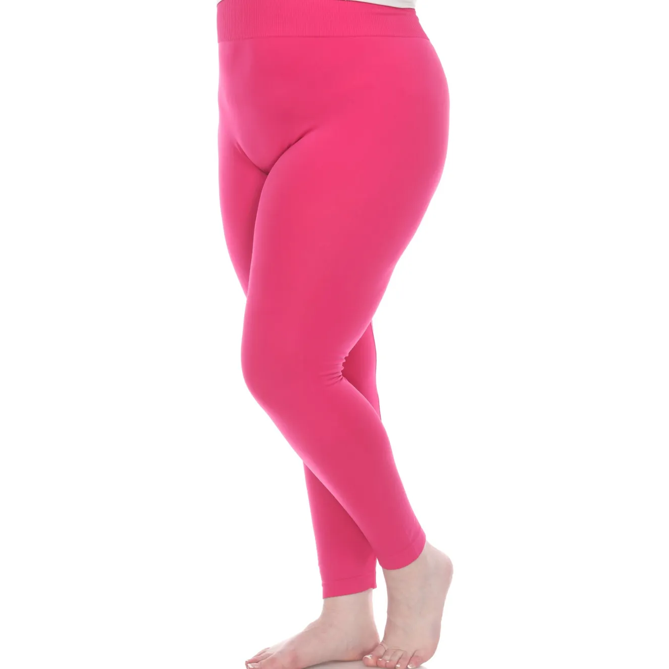 Women's Super-Stretch Solid Leggings - Plus