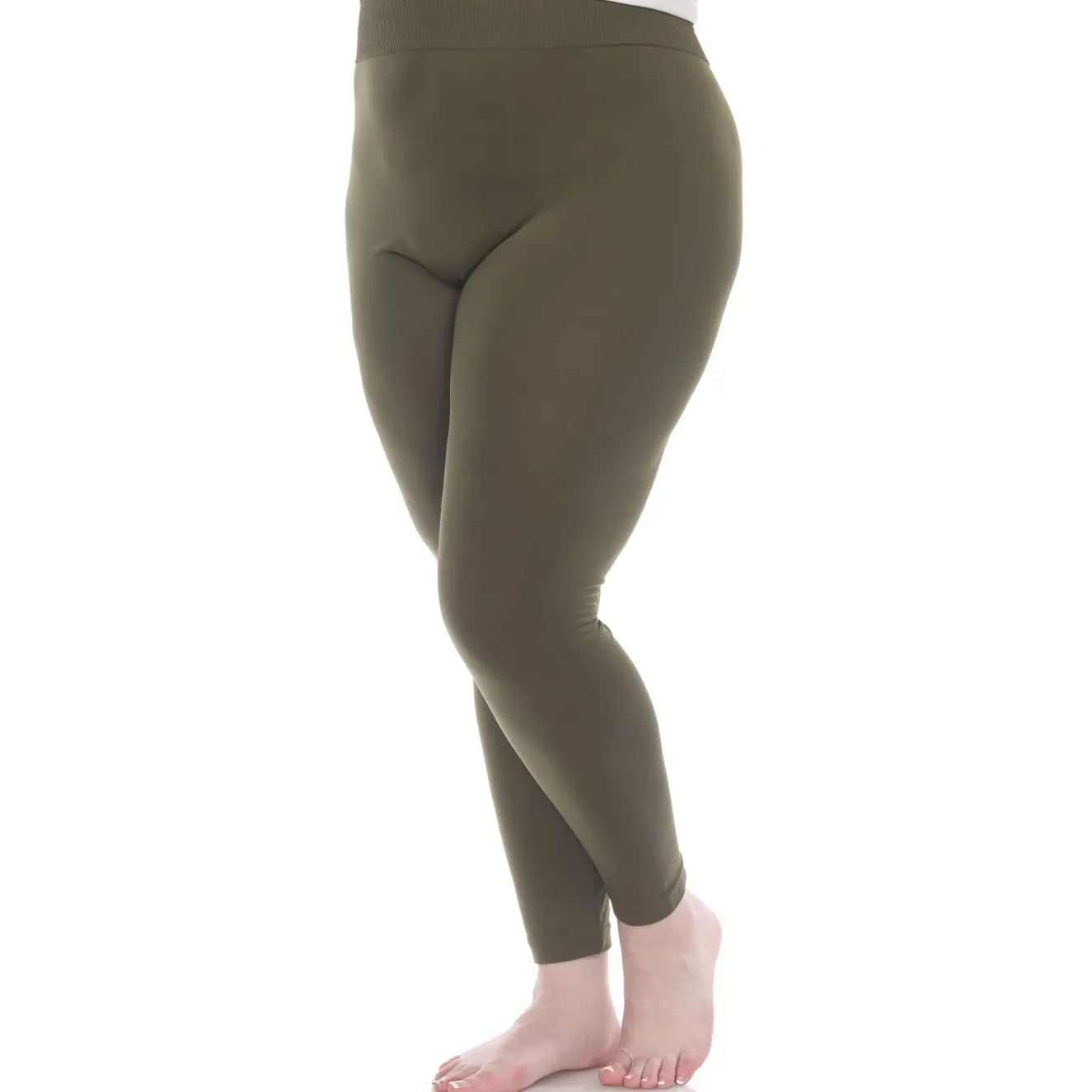 Women's Super-Stretch Solid Leggings - Plus