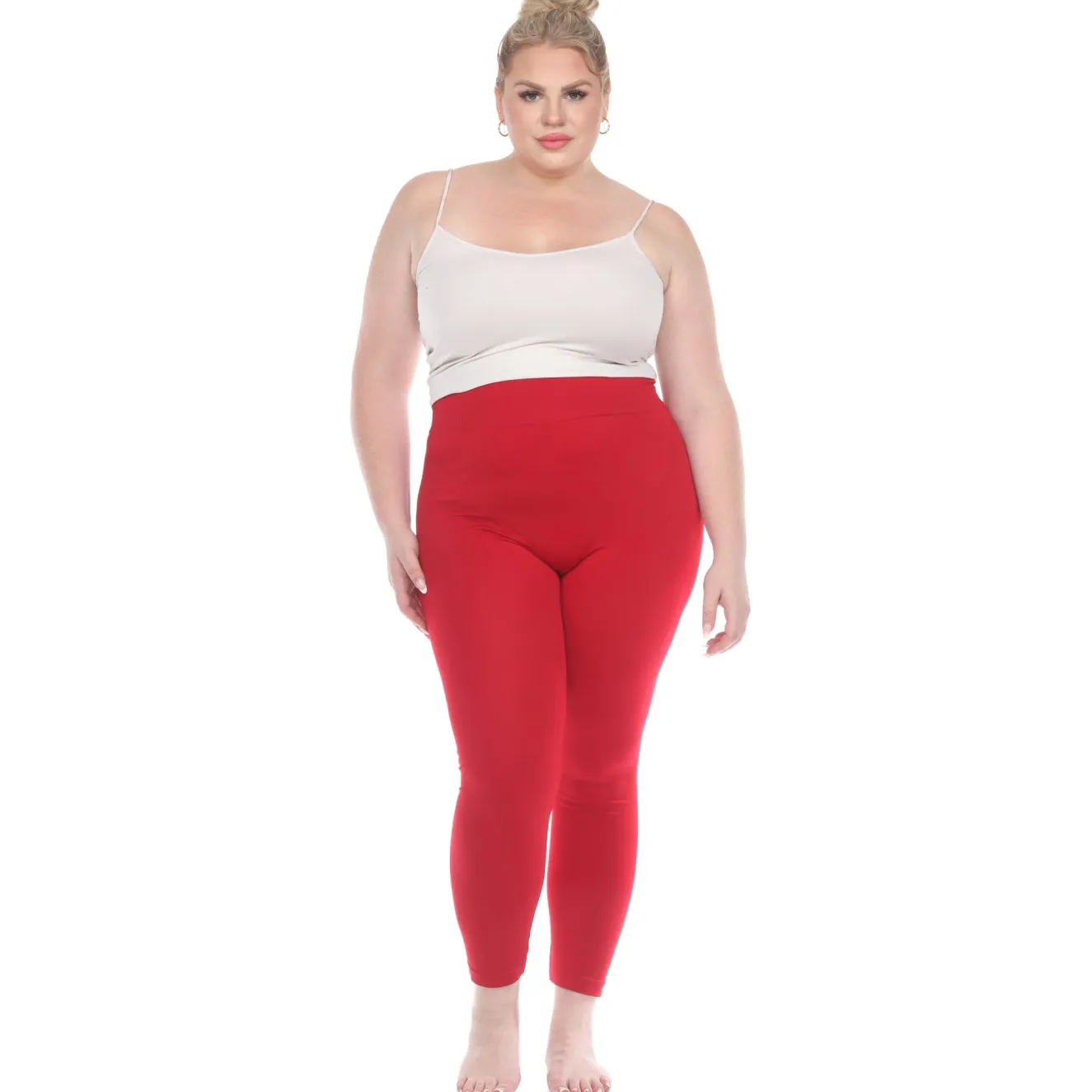 Women's Super-Stretch Solid Leggings - Plus