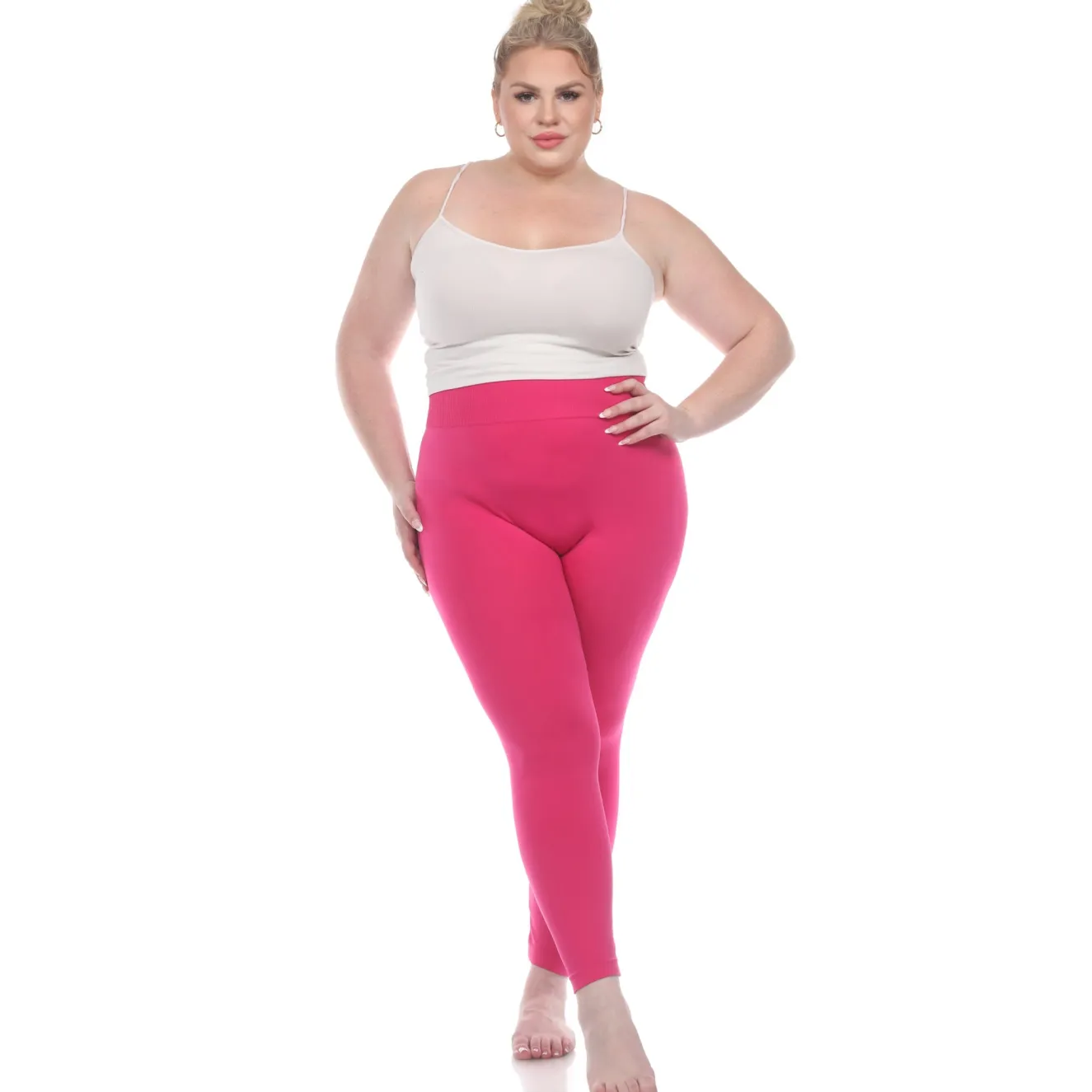 Women's Super-Stretch Solid Leggings - Plus