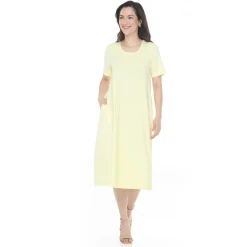 Women's Tee Swing Midi Dress