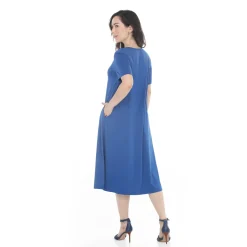 Women's Tee Swing Midi Dress