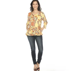 Women's Vibrant Boho Swing Top