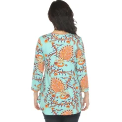 Women's Vibrant Boho Swing Top