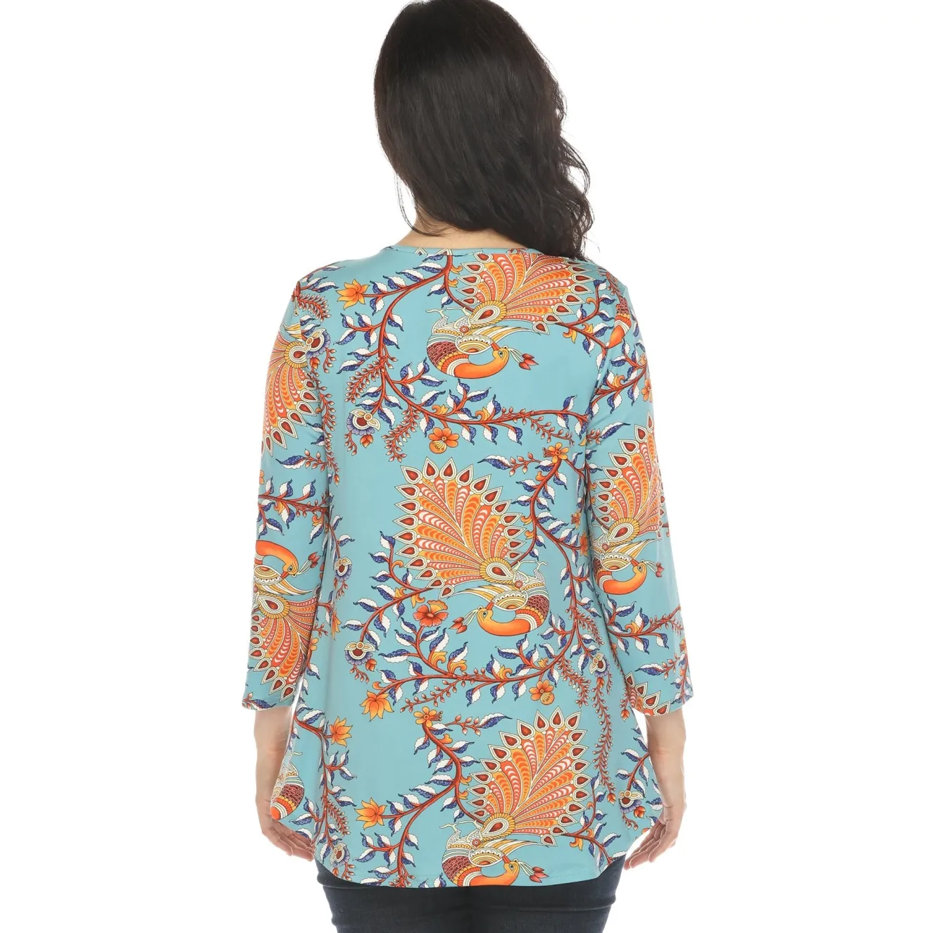 Women's Vibrant Boho Swing Top