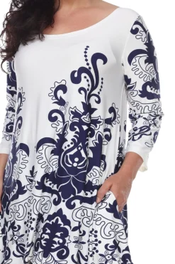 Yanette Tunic Top - Plus