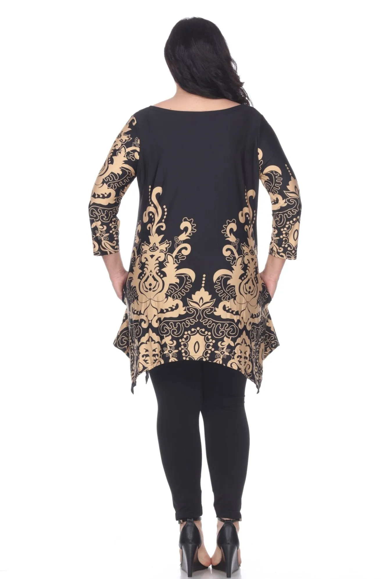 Yanette Tunic Top - Plus