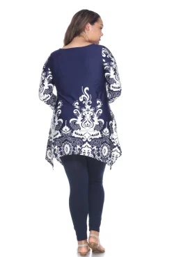 Yanette Tunic Top - Plus
